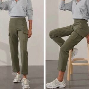 Athleta High Rise Cargo Pants